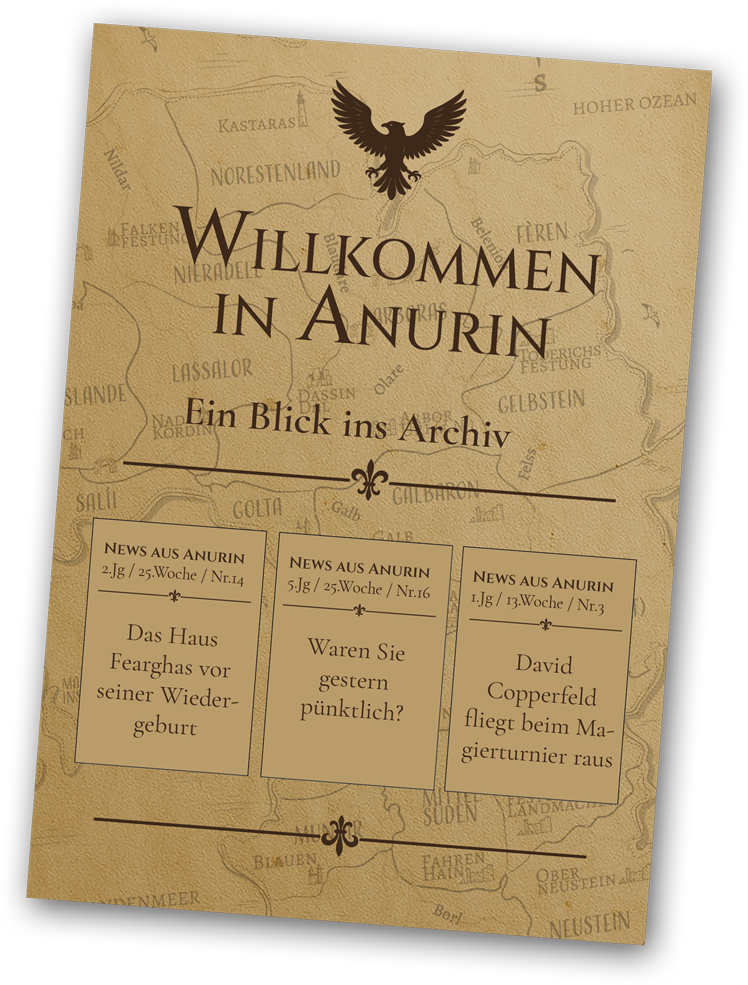 Titelseite News aus Anurin